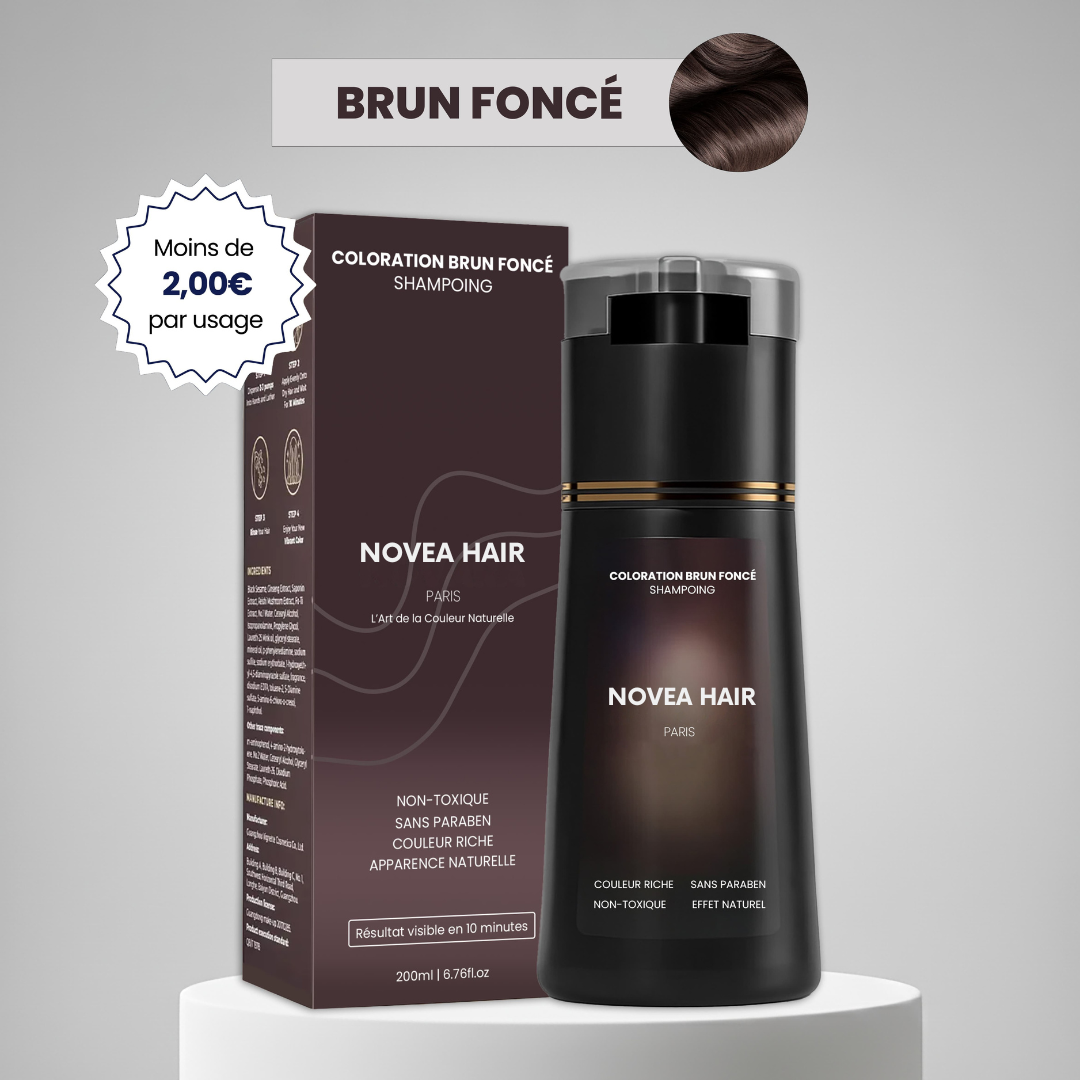 Novea Hair - Shampooing colorant instantané™