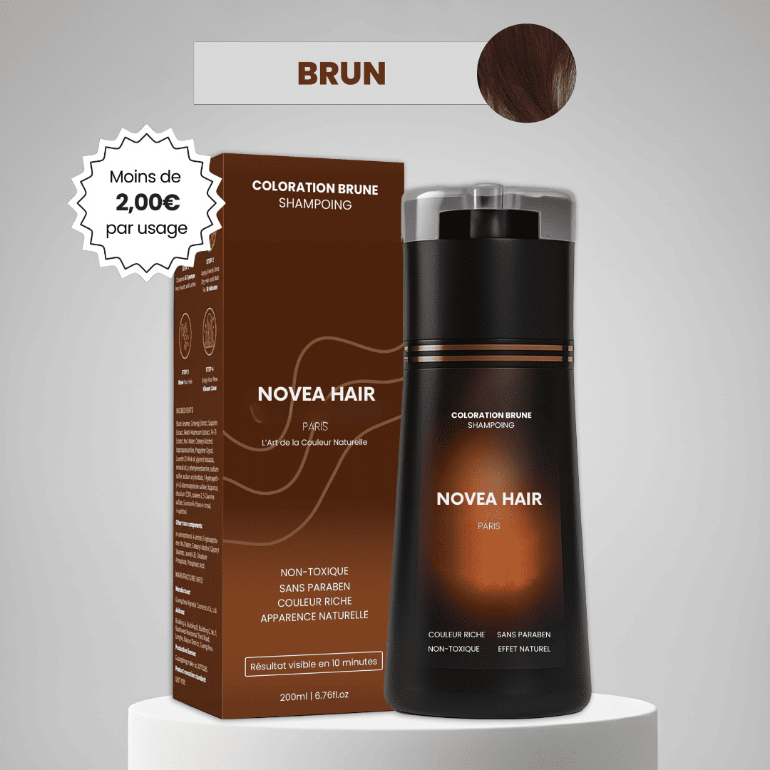 Novea Hair - Shampooing colorant instantané™