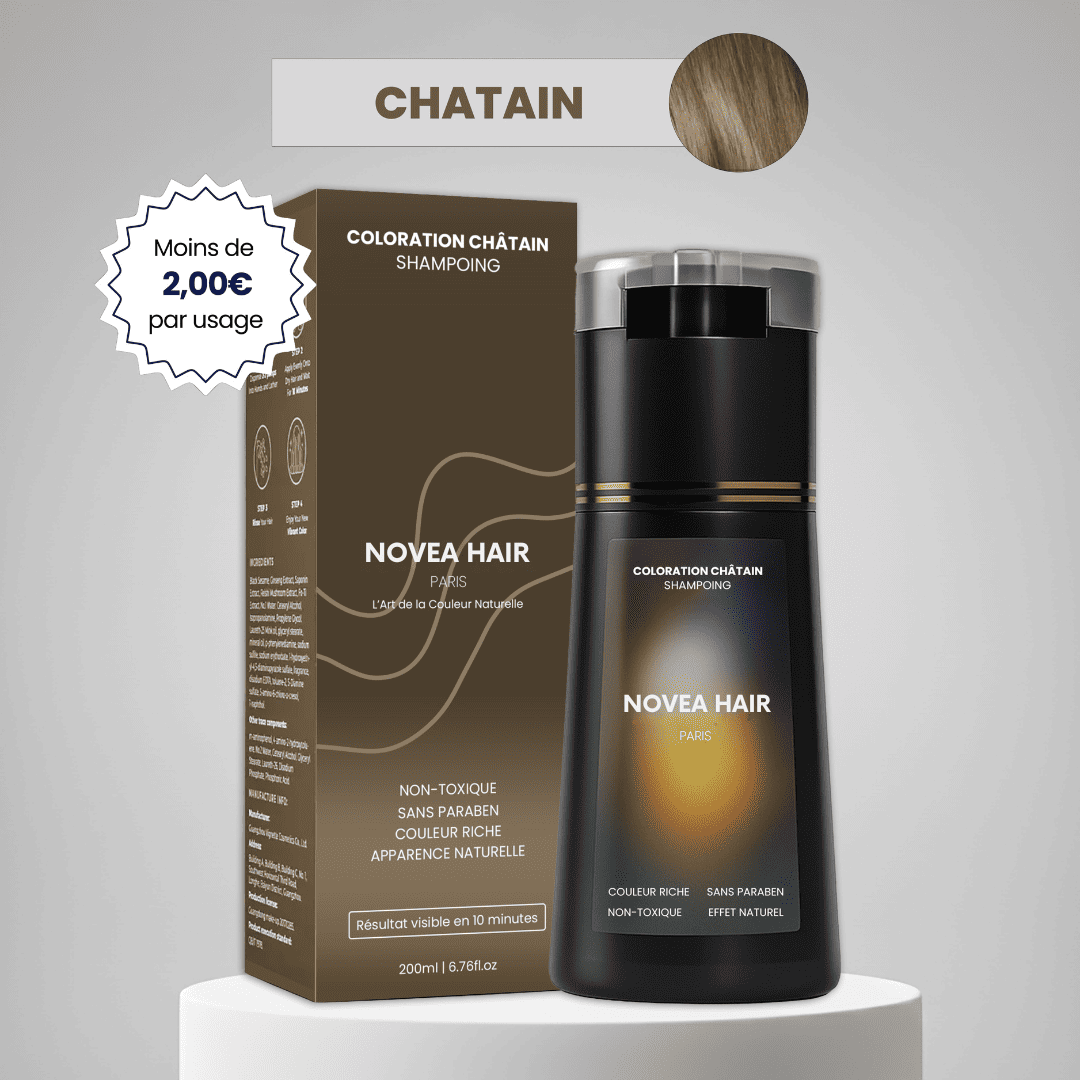 Novea Hair - Shampooing colorant instantané™