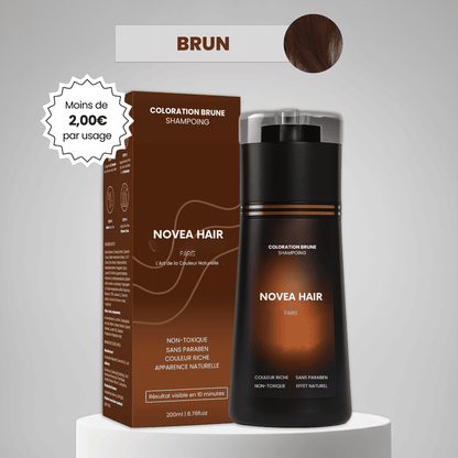 Novea Hair - Shampooing colorant instantané™